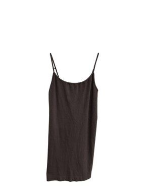 Avocado Medium Brown MicroModal Cami Tank Top Minimalist Clean Girl NWT